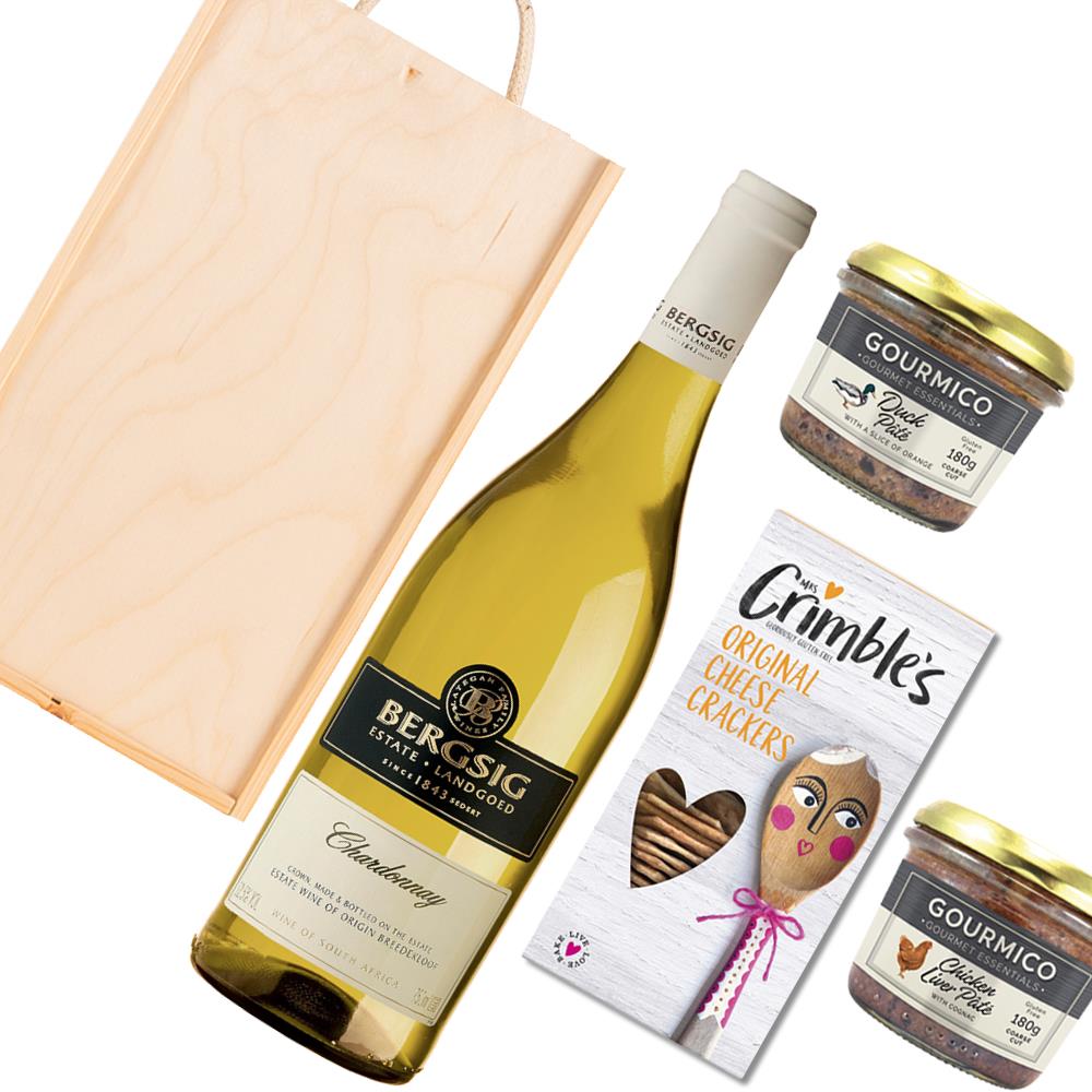 Bergsig Estate Chardonnay And Pate Gift Box